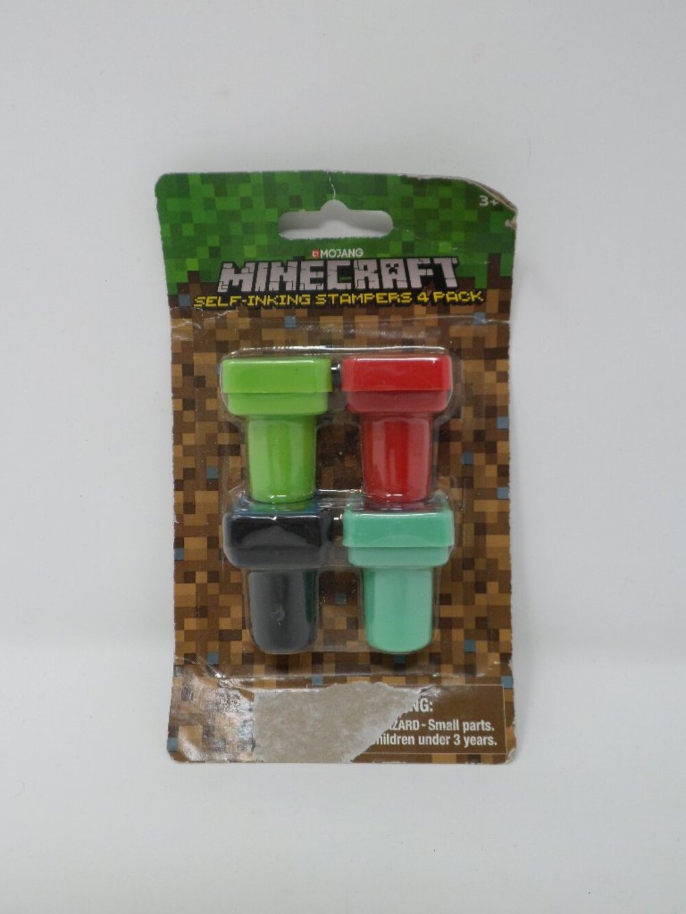 Minecraft 4pc Self-Inking Stampers